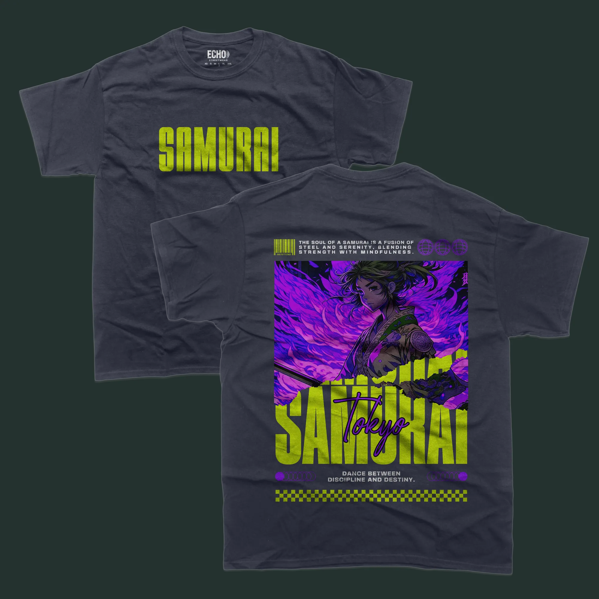 82 Tokyo Samurai Girl Majica